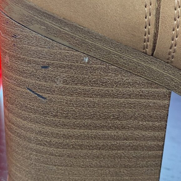 Woman's Universal Thread Natural /Whitney Ankle Boots Size 10 - Picture 10 of 10